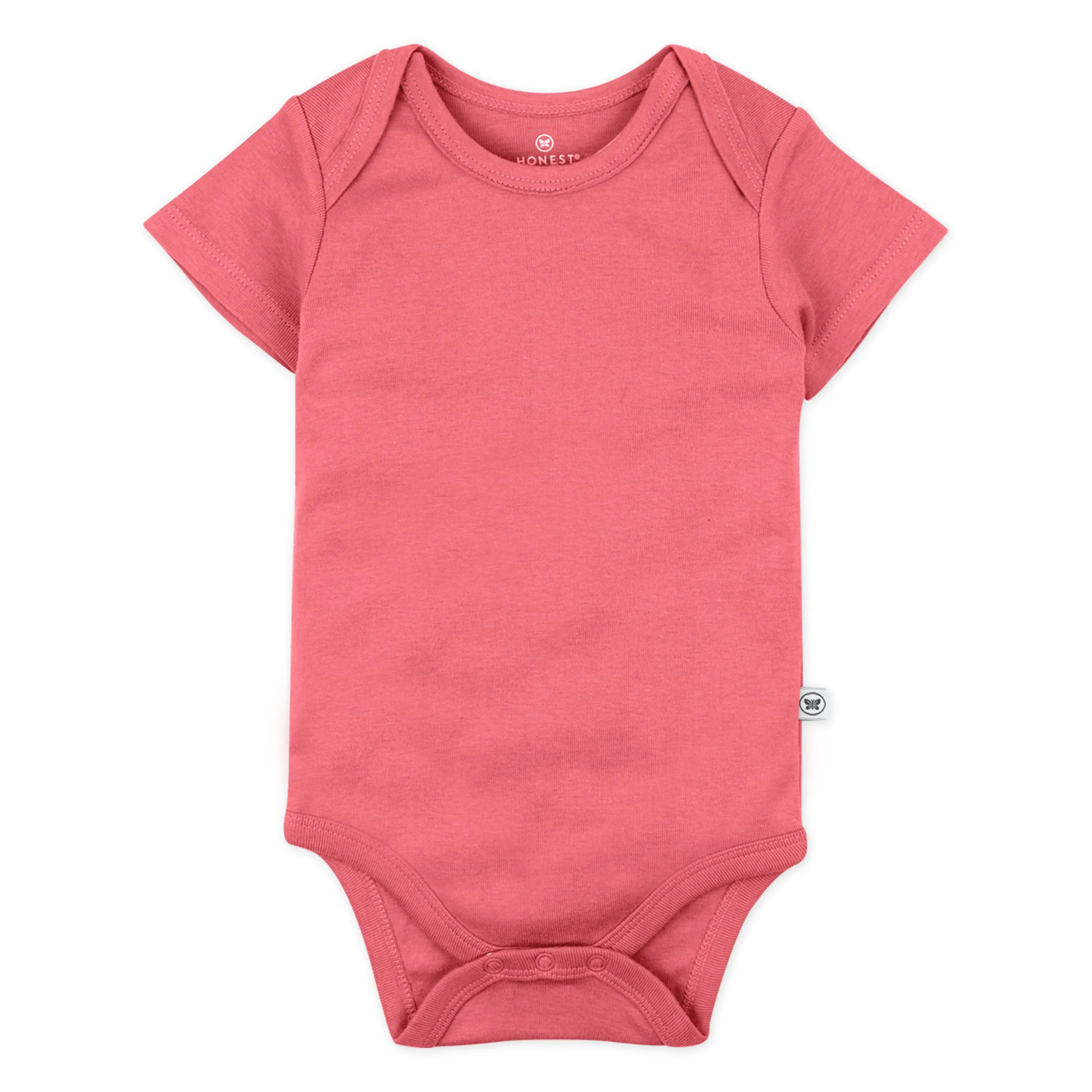 10-Pack Organic Cotton Short Sleeve Bodysuits