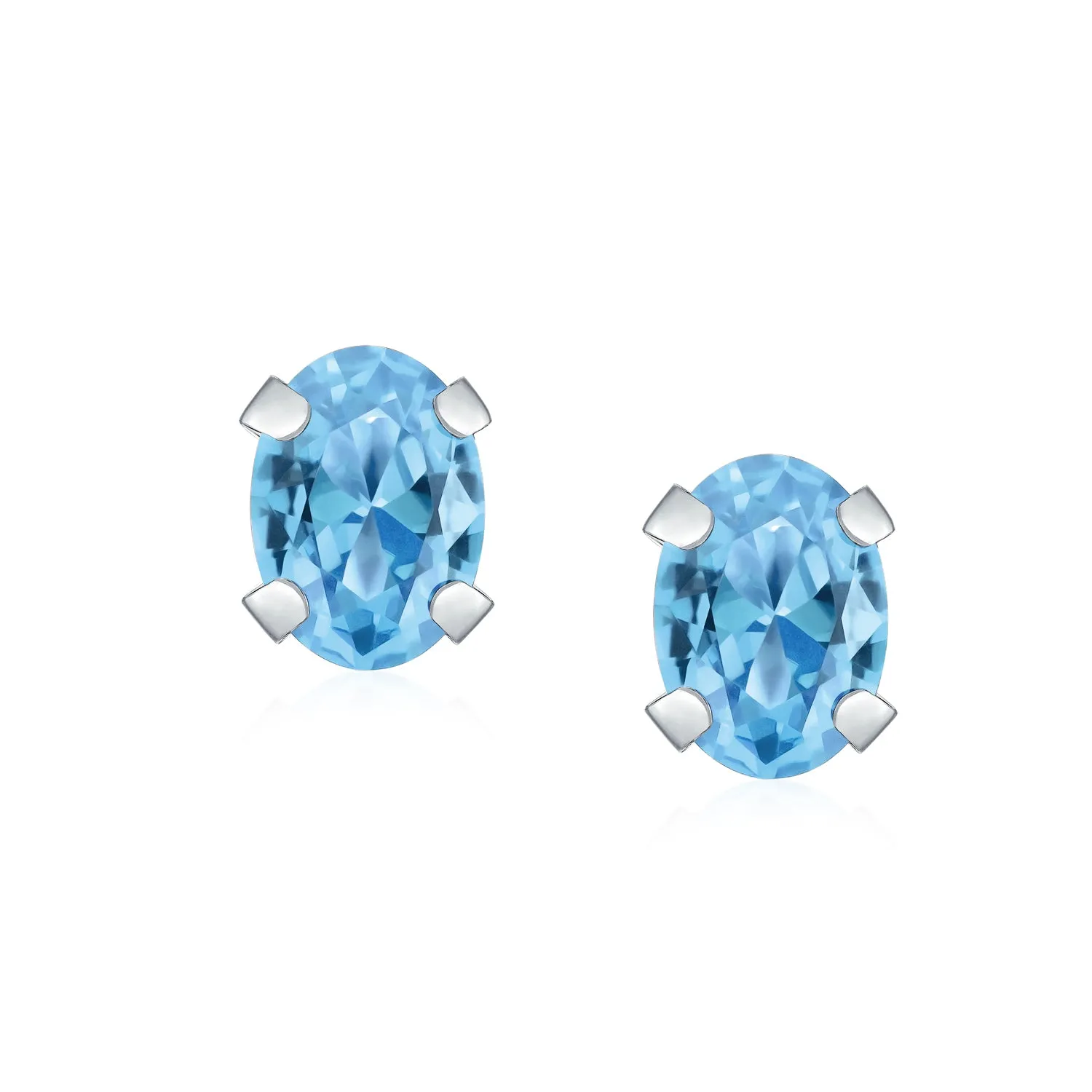 .25CT Round Cubic Zirconia Solitaire CZ Stud Earrings REAL 14K Gold