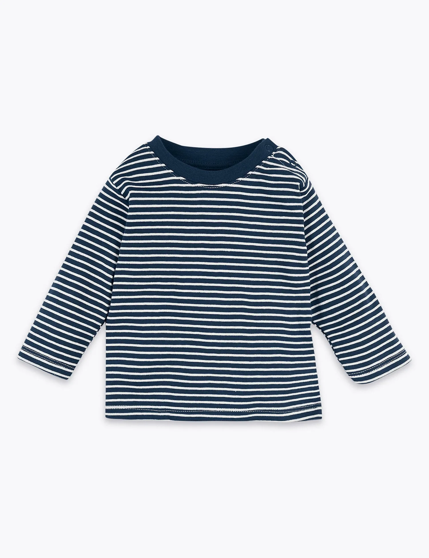 3 Pack Organic Cotton Striped Tops