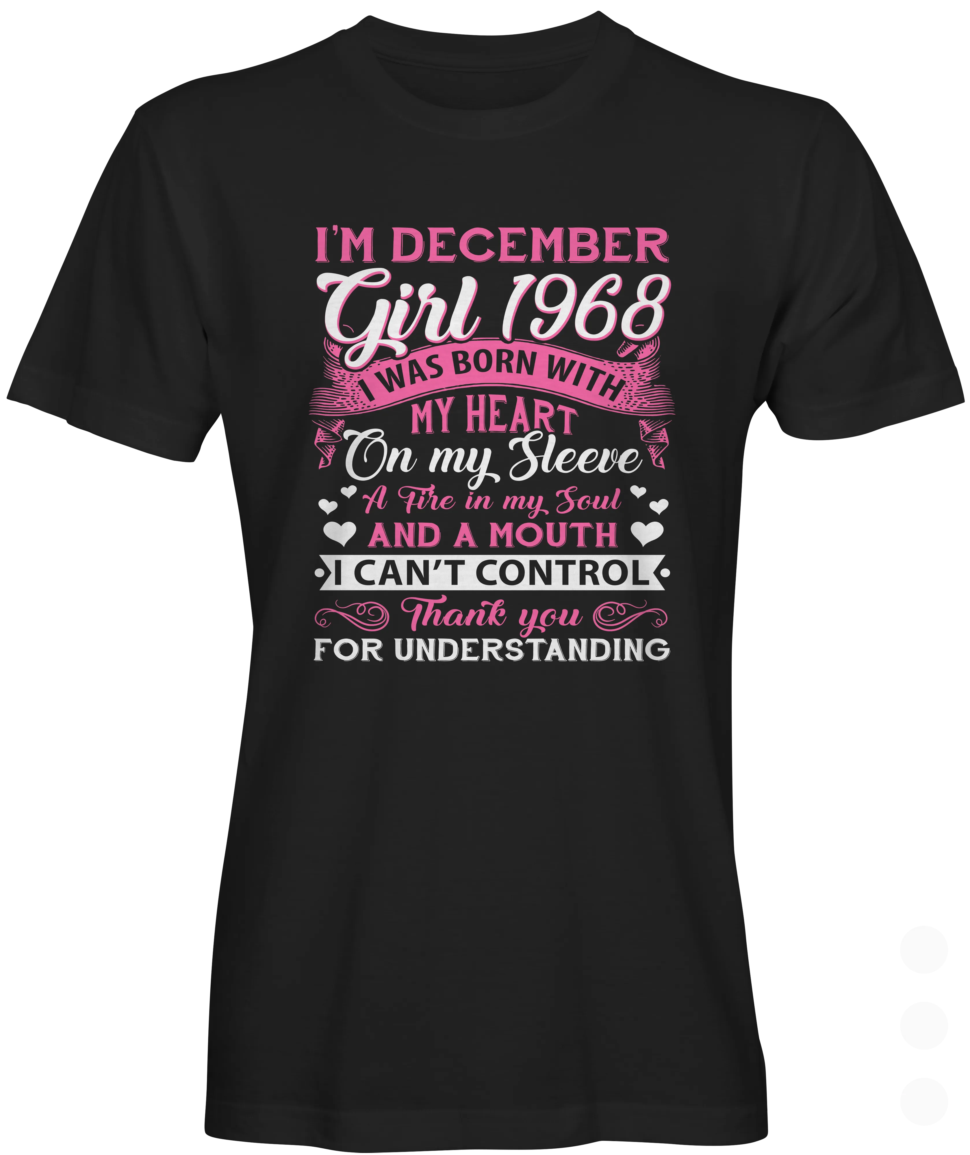 A 1968 December Girl Graphic T-shirt Unisex