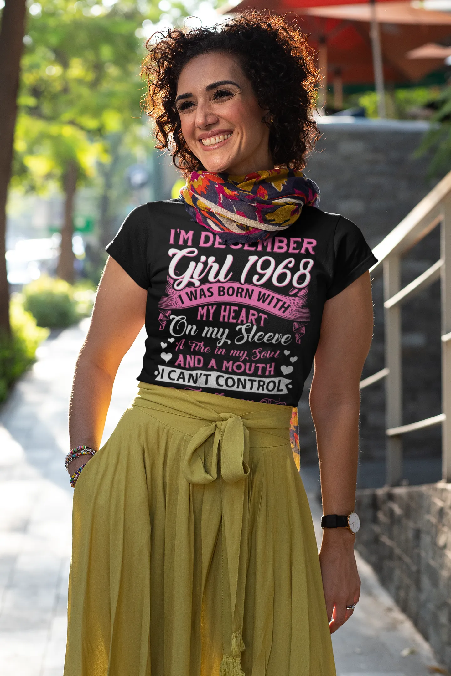 A 1968 December Girl  Ladies Graphic T-shirt