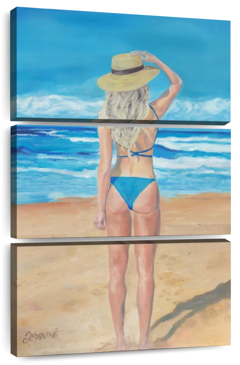 A Beach Girl Wall Art