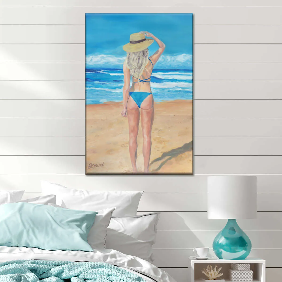 A Beach Girl Wall Art