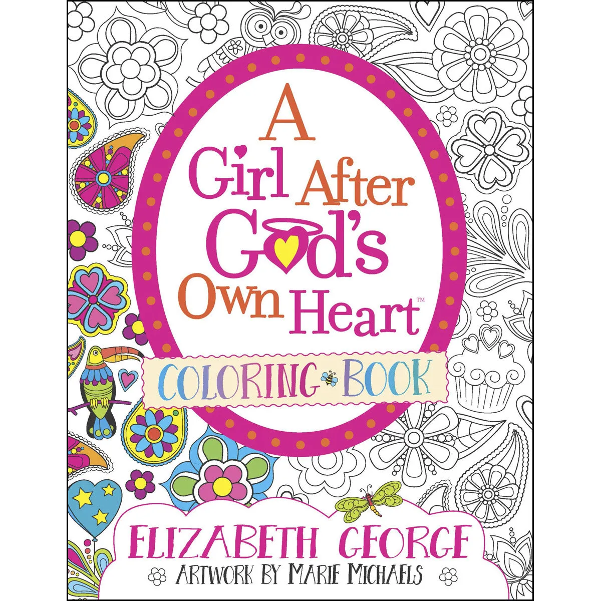 A Girl After Gods Own Heart Coloring Book (Paperback)