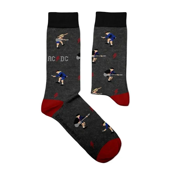 AC/DC Socks - Angus Young