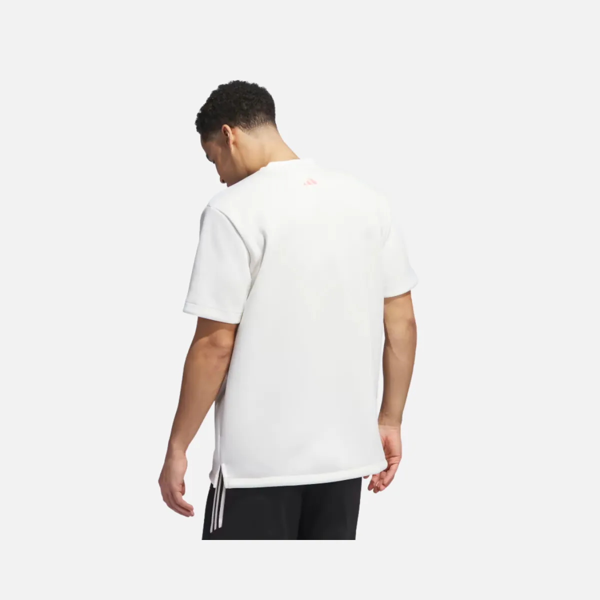 Adidas Trae Essential Men's Basketball T-shirt -Off White