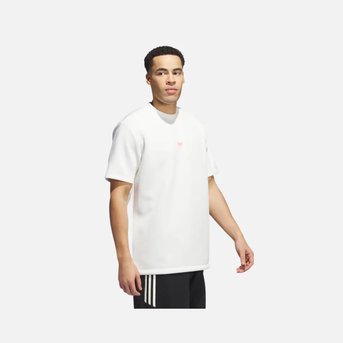 Adidas Trae Essential Men's Basketball T-shirt -Off White