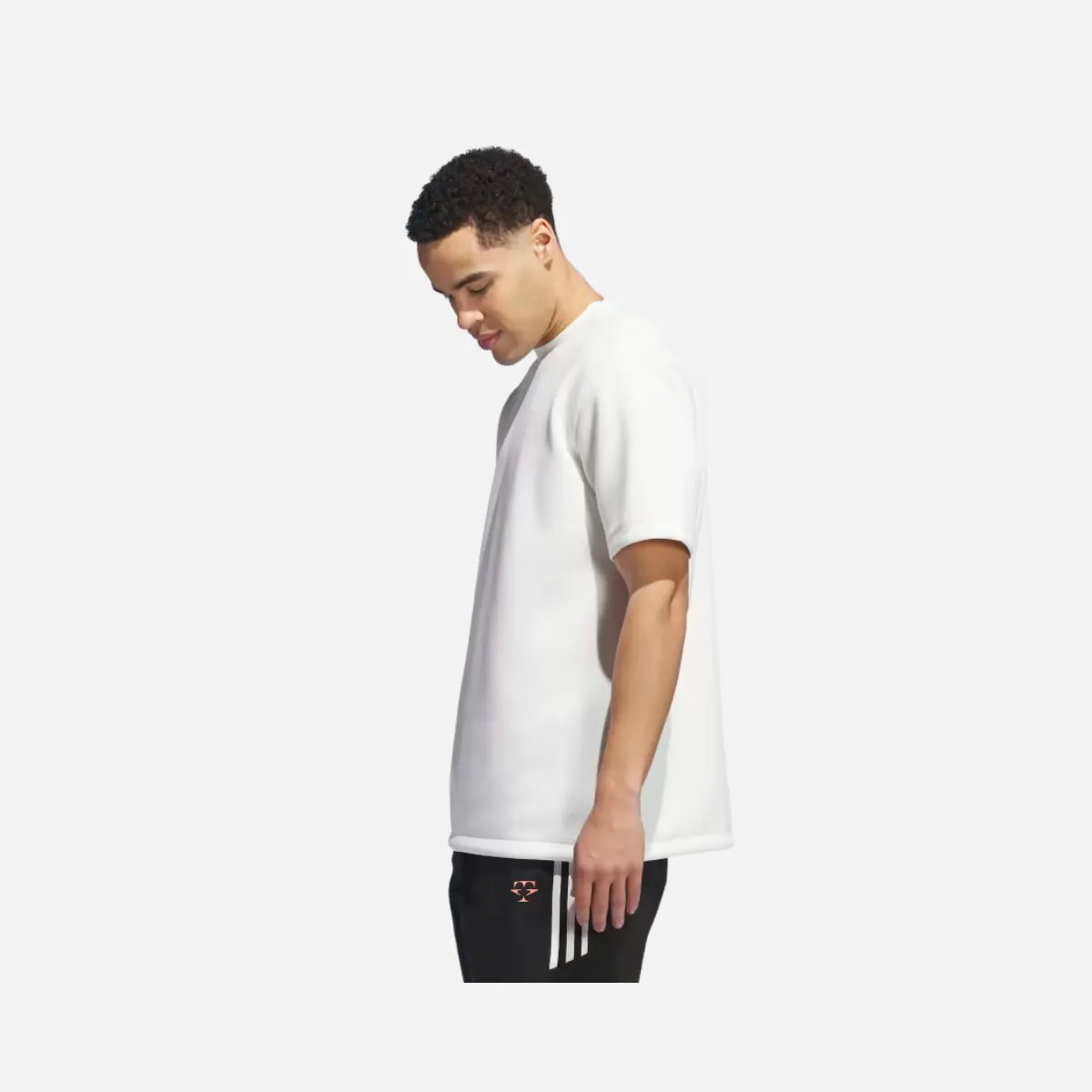 Adidas Trae Essential Men's Basketball T-shirt -Off White