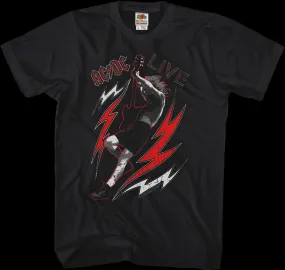 Angus Young Live ACDC T-Shirt