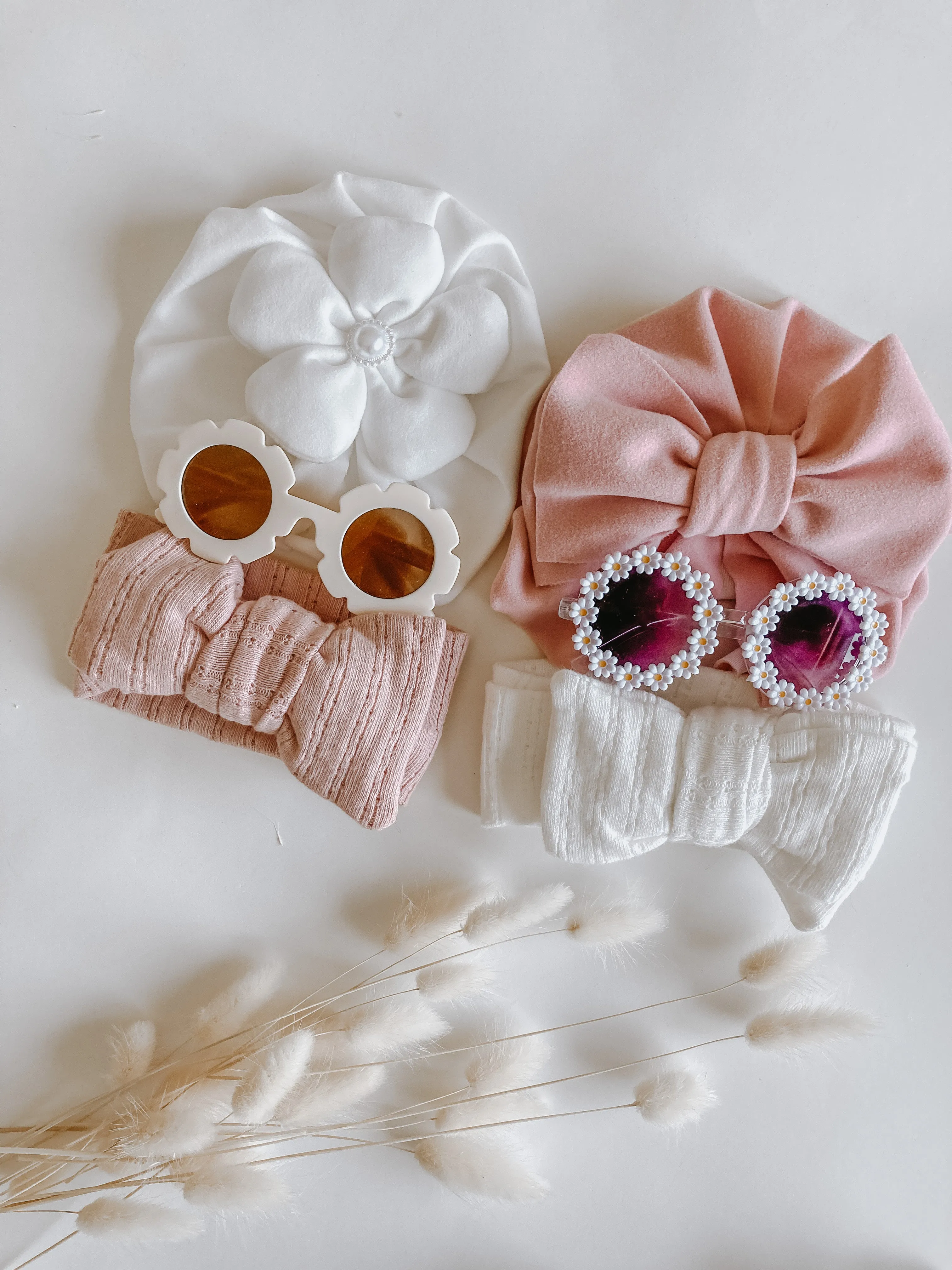 Baby bowknot turban