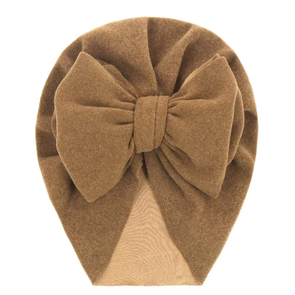 Baby bowknot turban