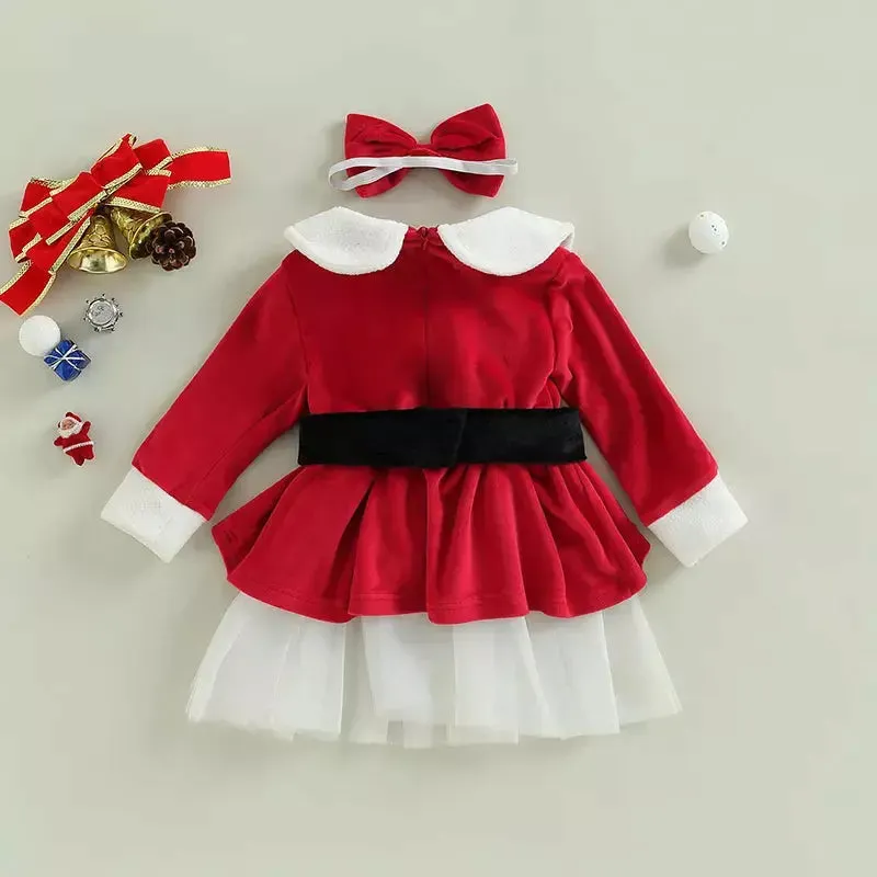 Baby Girl Santas-Helper A-Line Party Dress