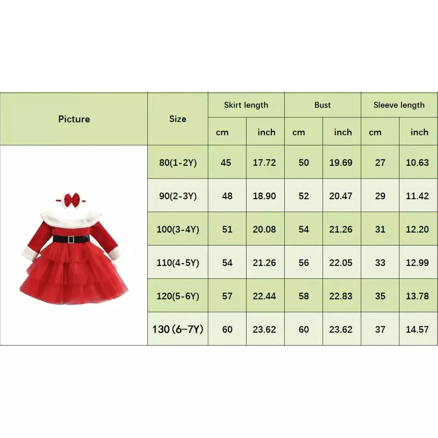 Baby Girl Santas-Helper A-Line Party Dress