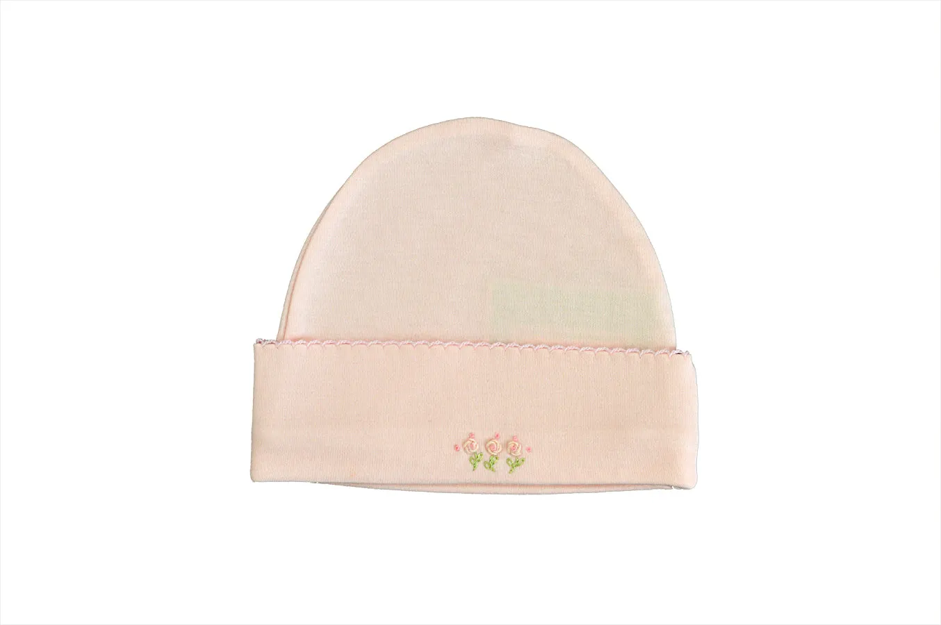 Baby Girl's Pink Rose Hat