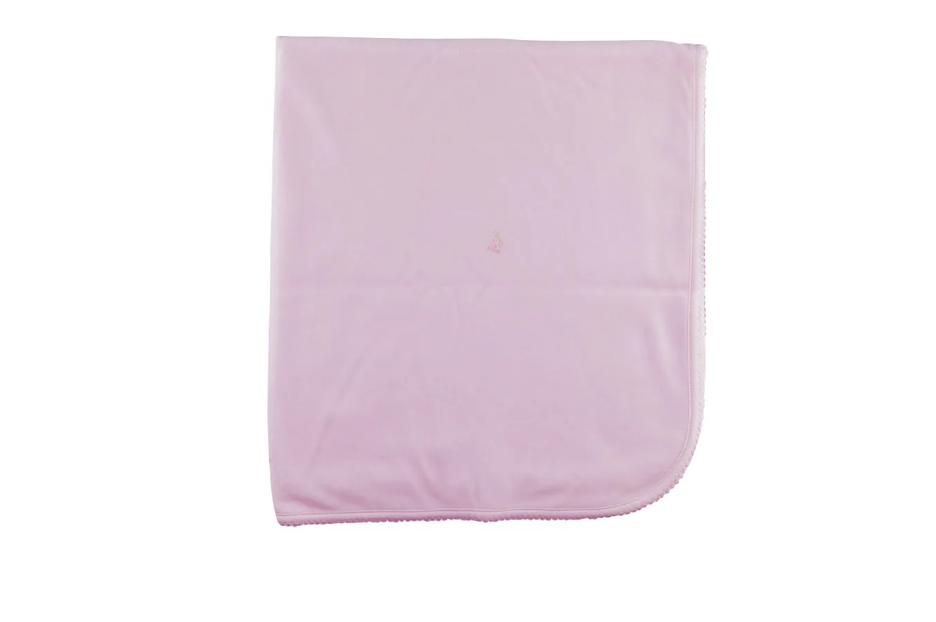 Baby Girl's Pink Rosebud Blanket