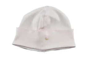 Baby Girl's Pink Rosebud Hat