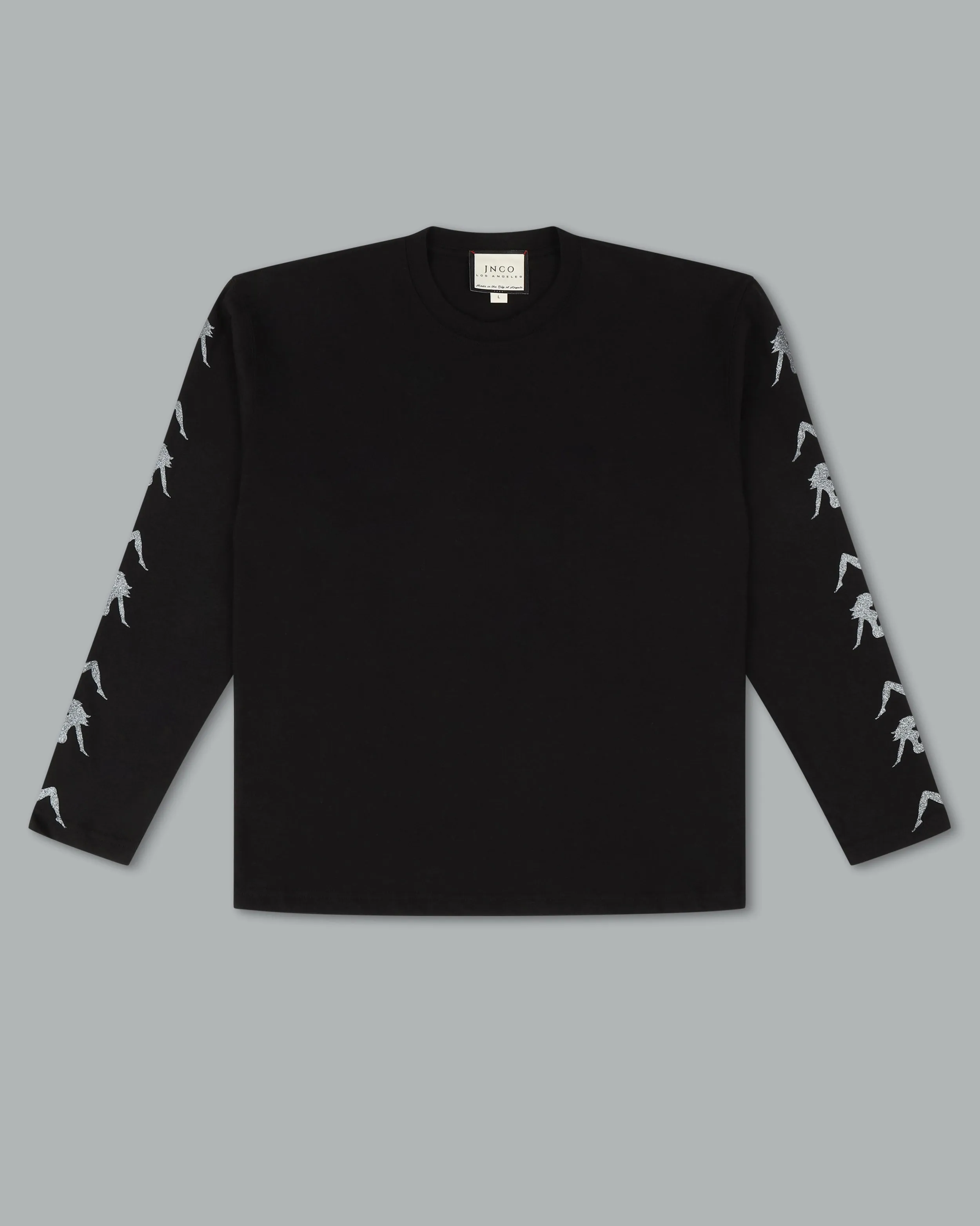 Big Rig Long Sleeve Tee. Jet Black.