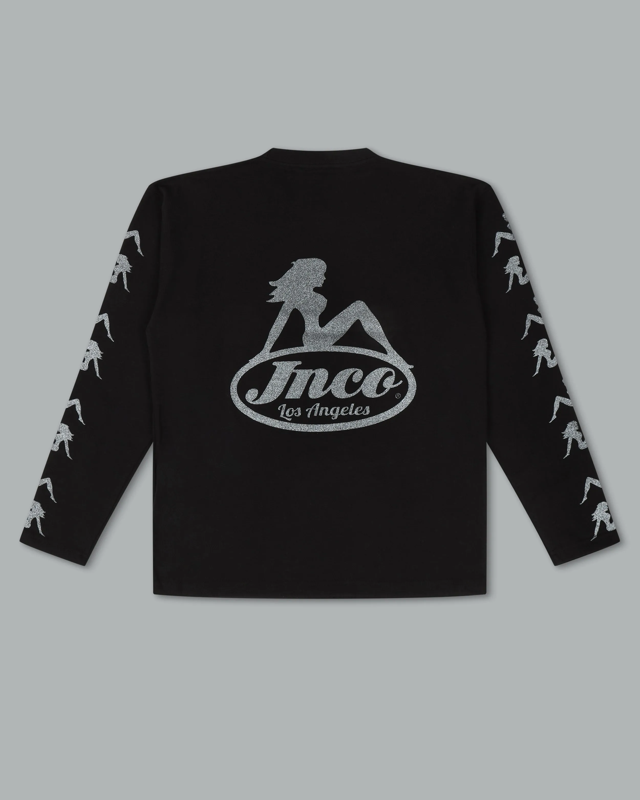 Big Rig Long Sleeve Tee. Jet Black.