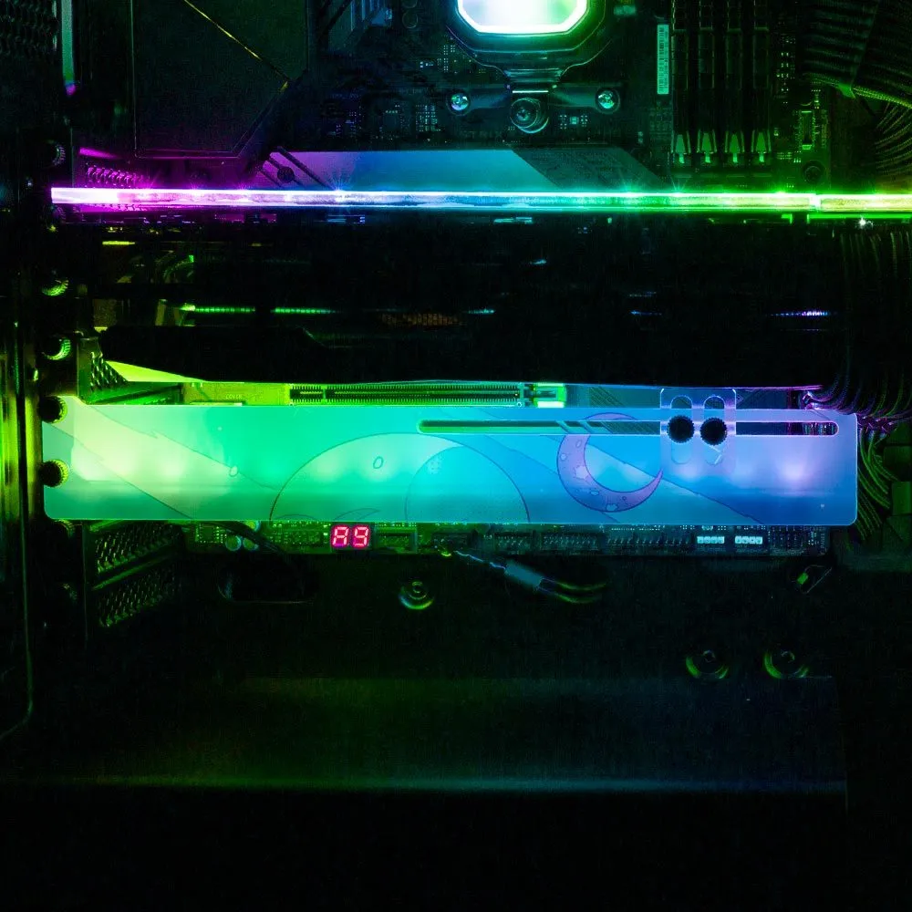 Blue Horizon RGB GPU Support Bracket