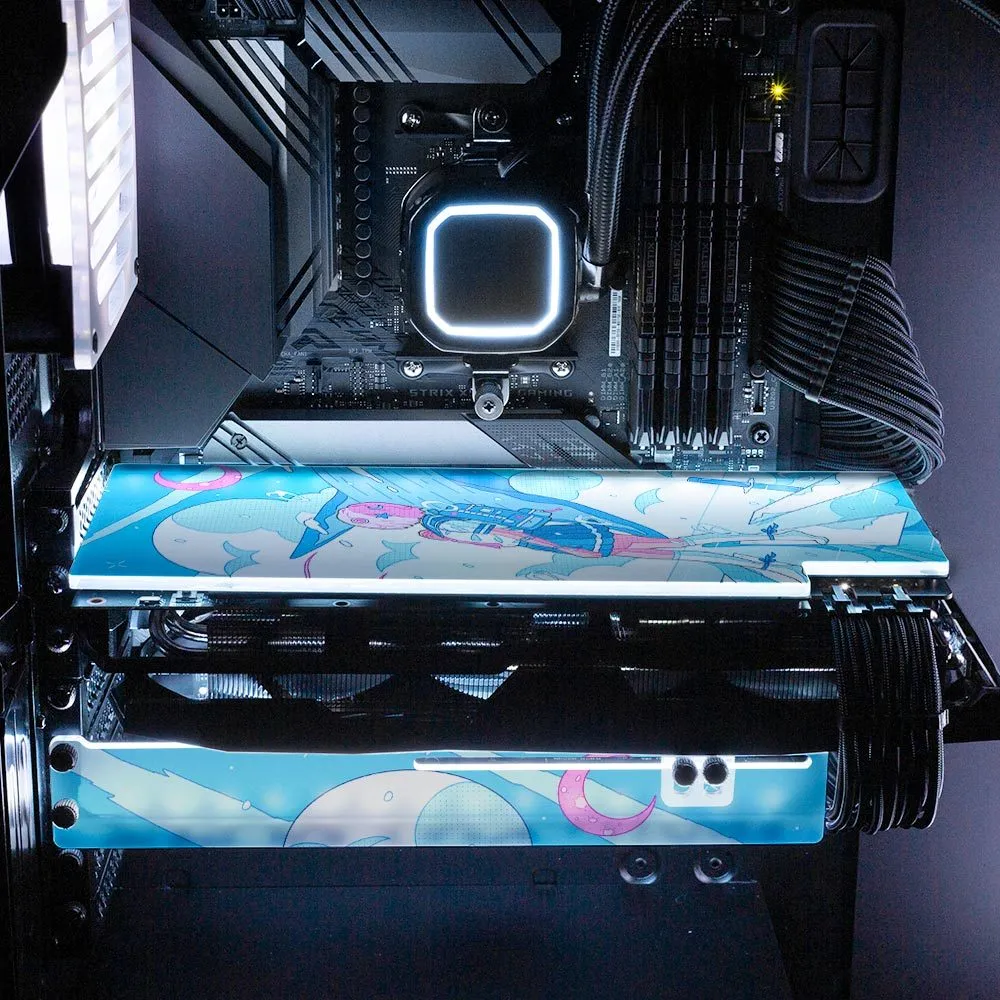 Blue Horizon RGB GPU Support Bracket