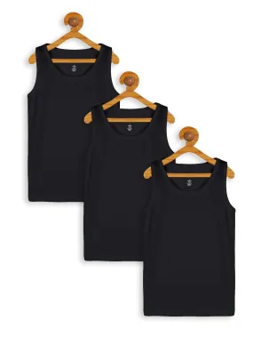 Boys Rib vest Pack of 3