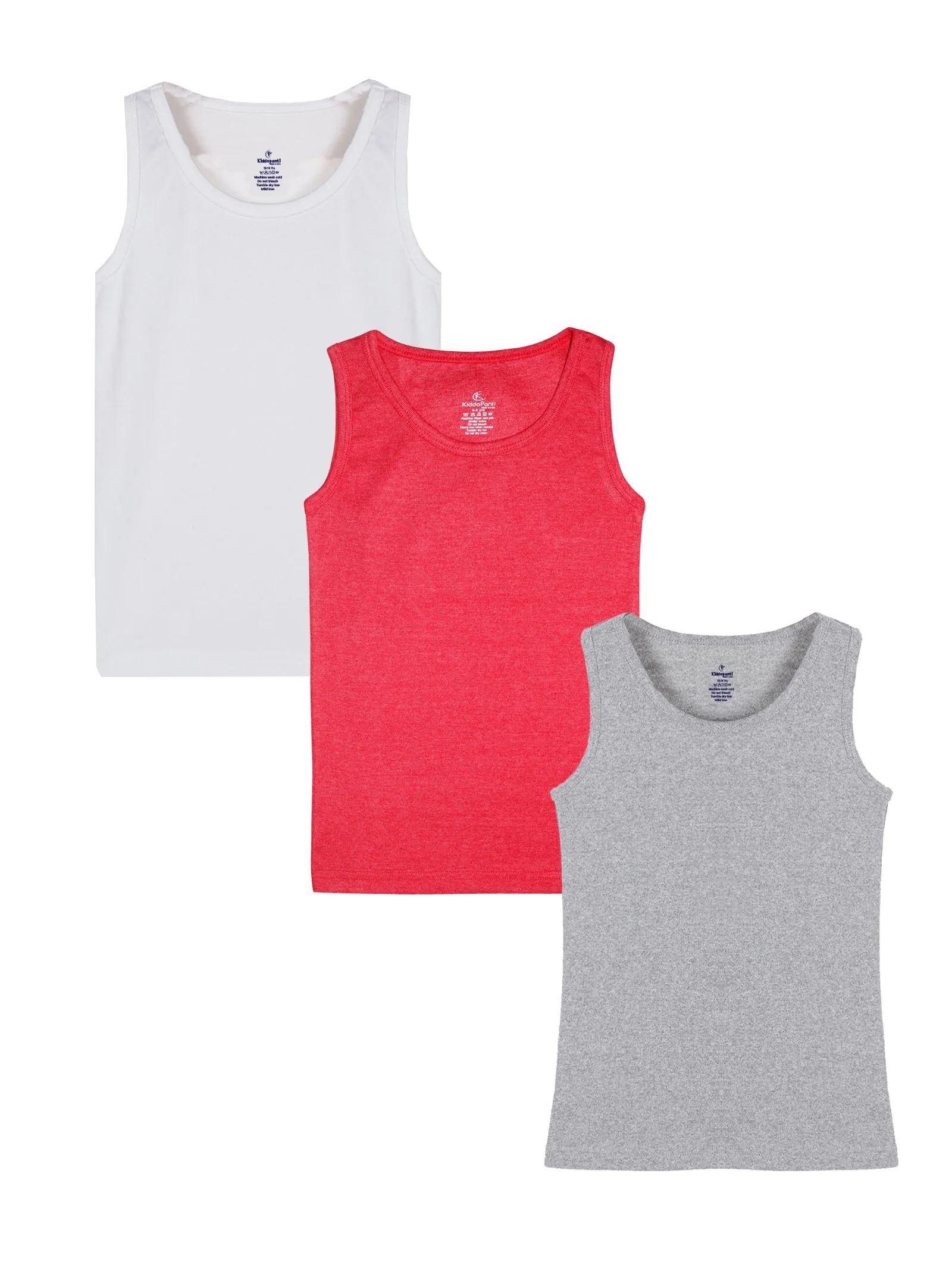 Boys Rib vest Pack of 3