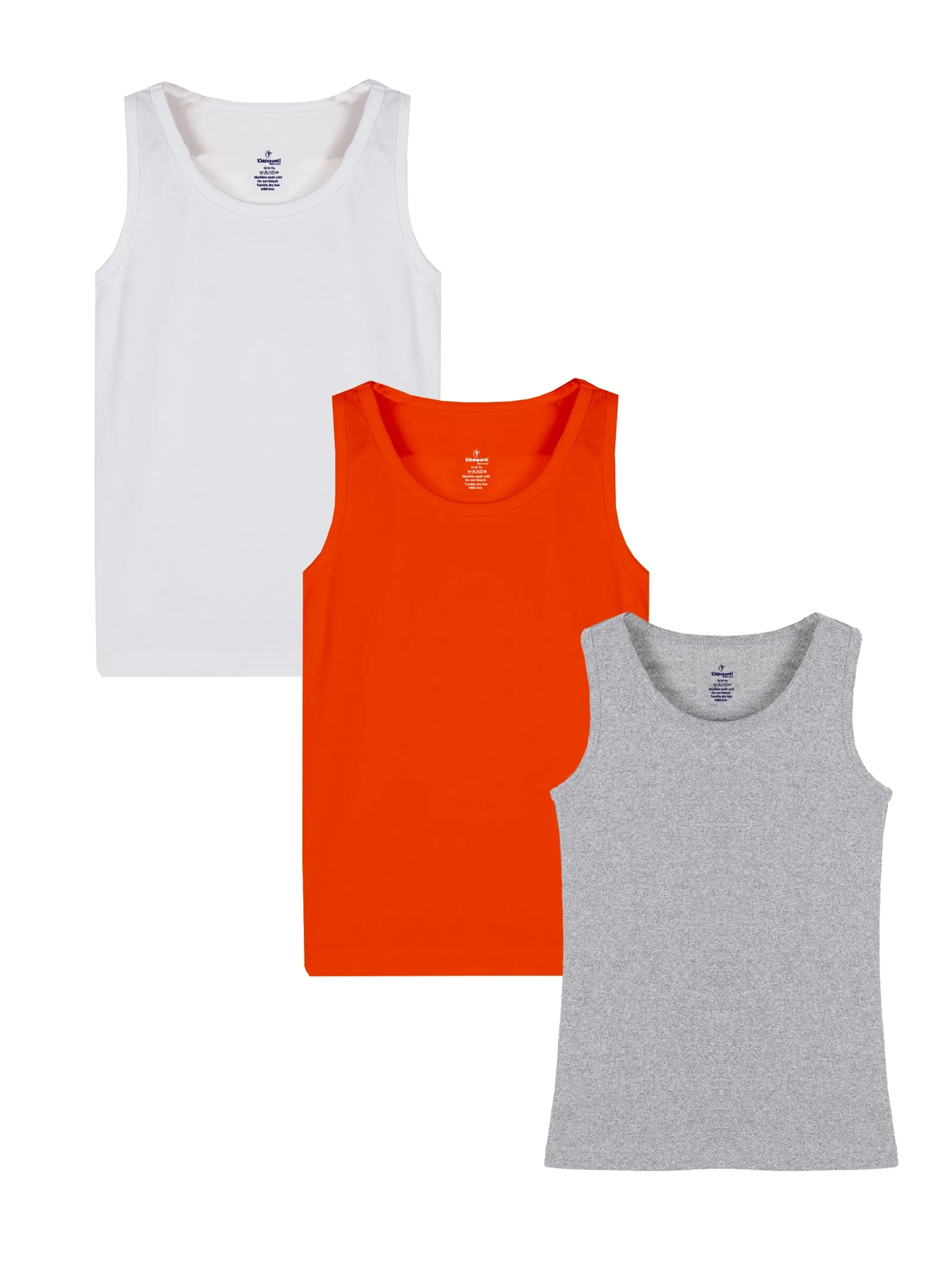 Boys Rib vest Pack of 3