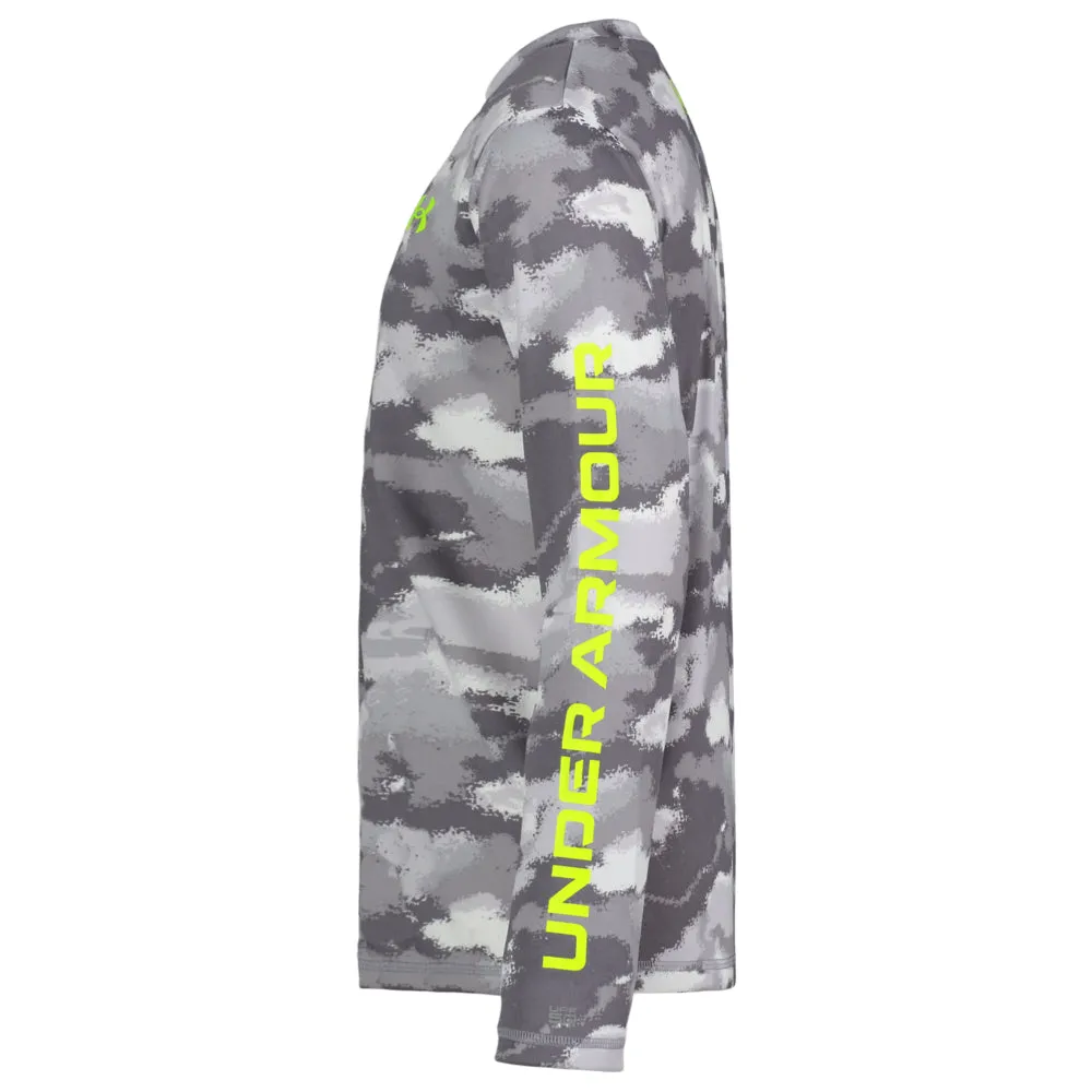 Boys' Under Armour Youth Dissolve Camo UPF Longsleeve