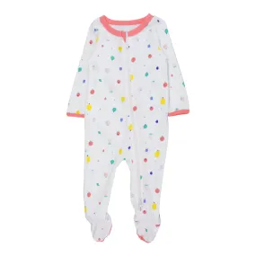 Cat & Jack Cotton Footed Sleeper - Fruits