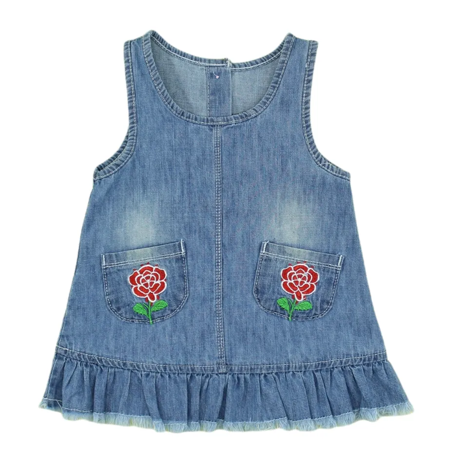 Chambray Dress - Rose