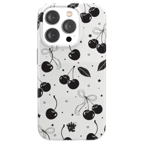 Cherry Noir iPhone Case