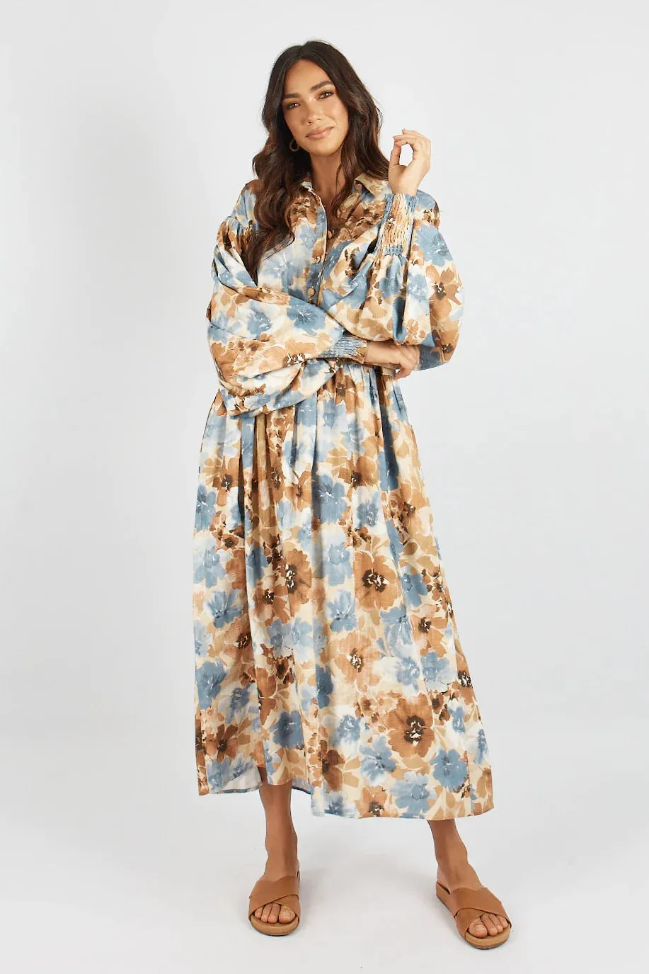 Clover Maxi Dress Poppy Floral