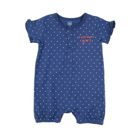 Cool Club  Polka Dots Bubble Romper - Summer Girl