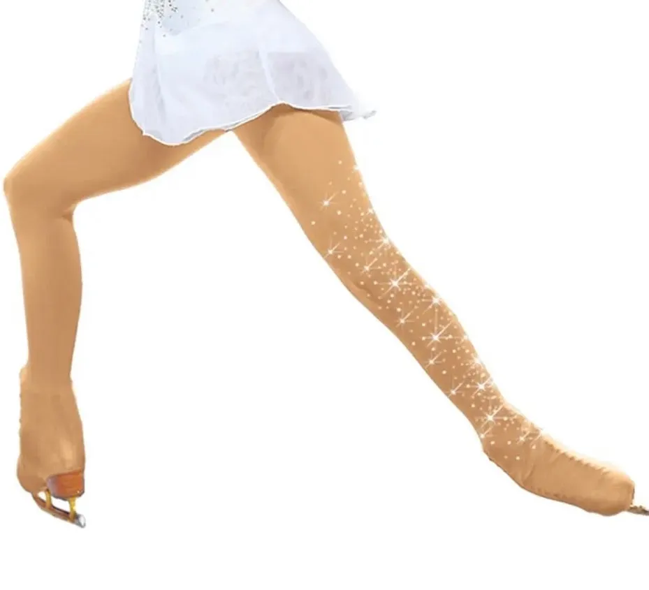 Crystal Ice and  Figure Skating Pantyhose adult and Girl