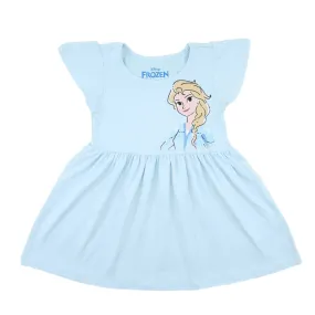 Disney Frozen Half Sleeves Dress - Elsa