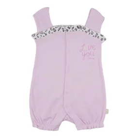 Elegant Kids Button Down Ruffle Romper - Love You More