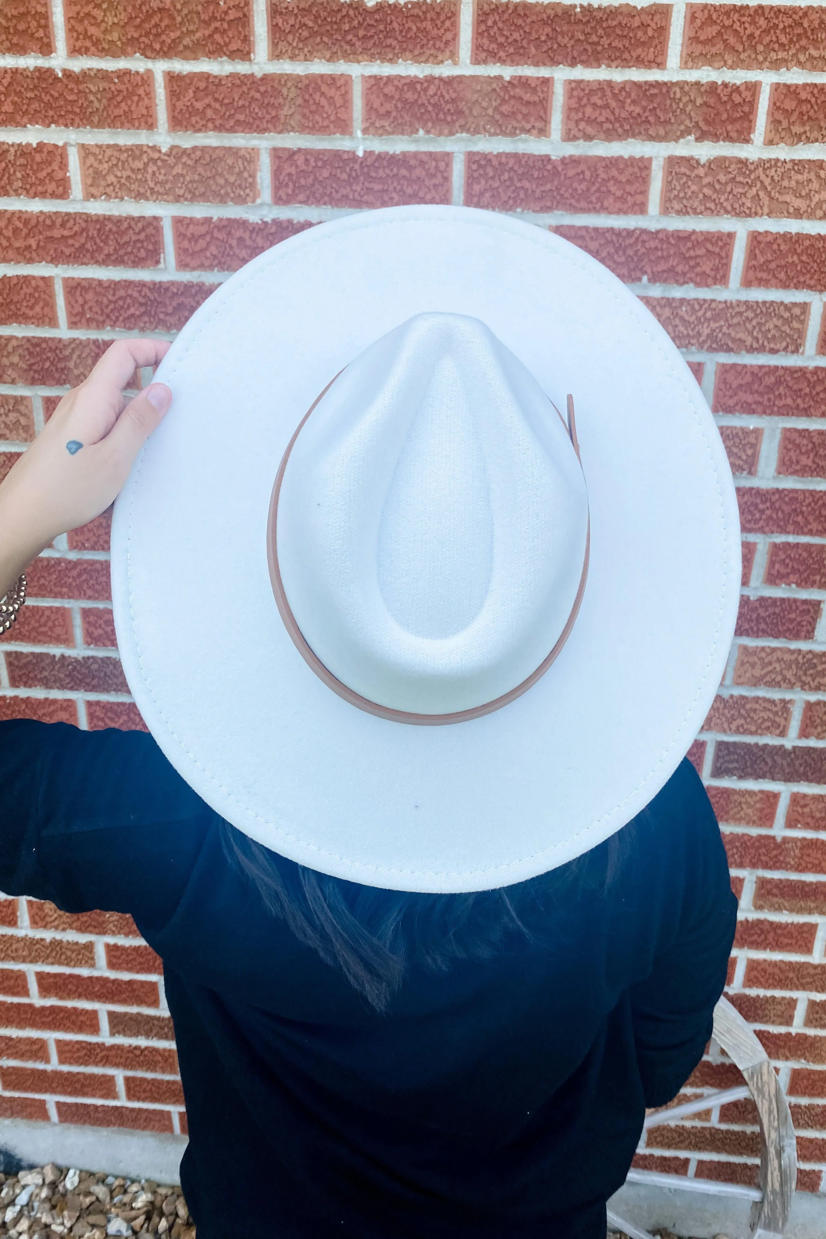 Fall For You- {White, Black, Camel & Tan} Wide Brim Felt Hat