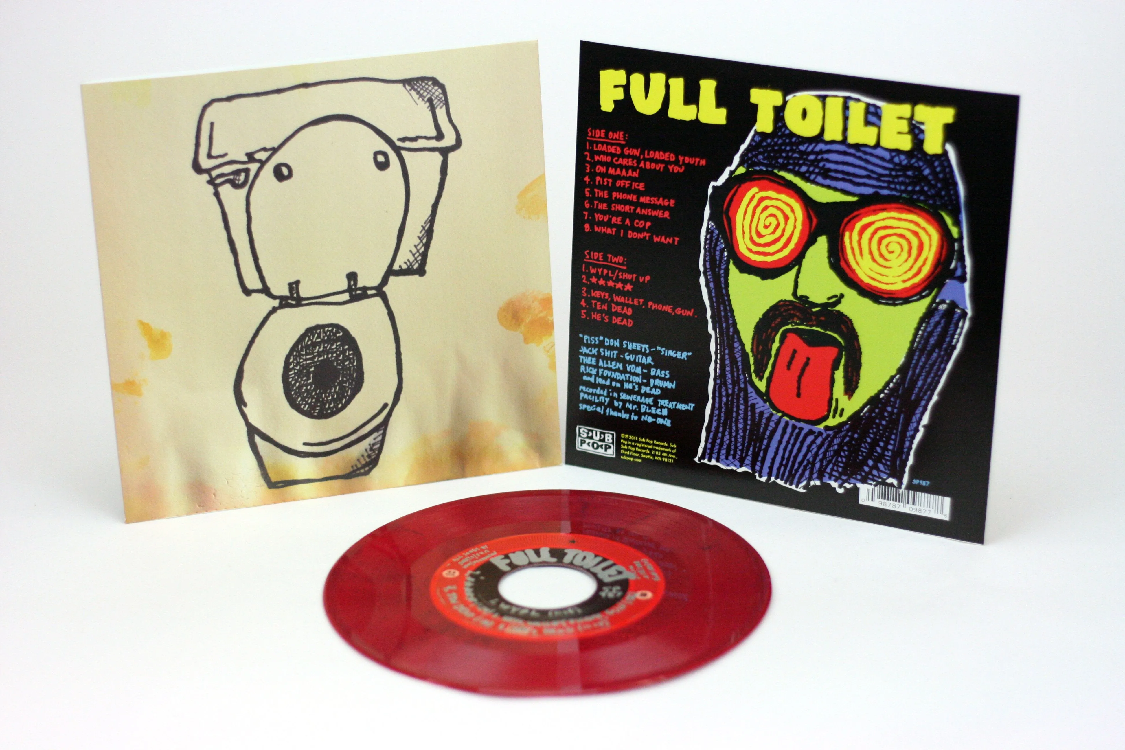 Full Toilet 7" LP