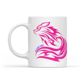 Gamer Girl Mug- White Edge-to-Edge Mug (NEW)