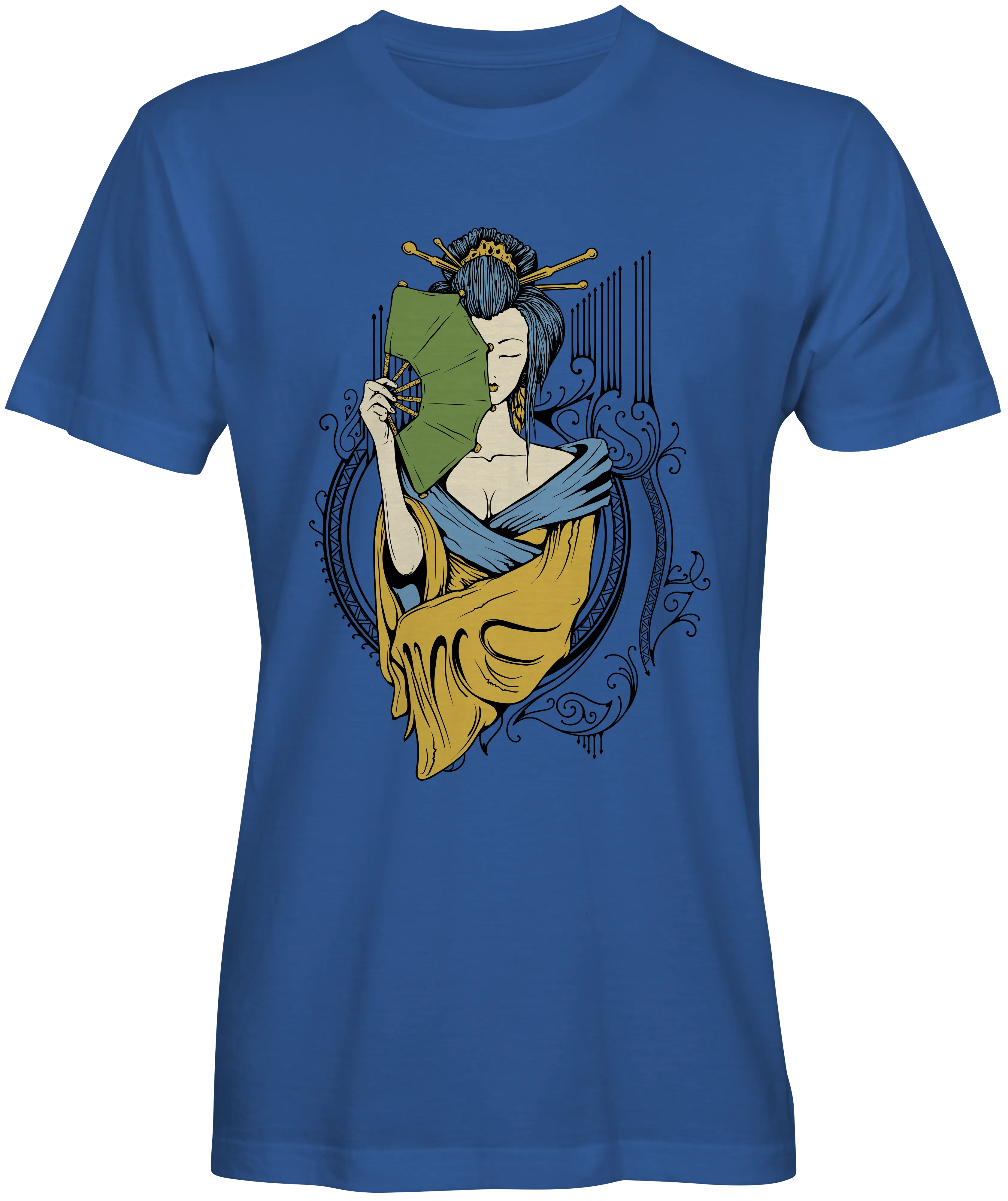 Geisha Girl Graphic T-Shirts