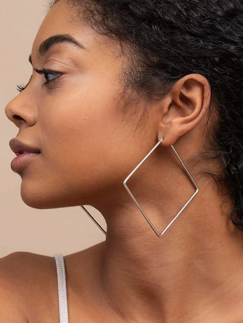 Girl Boss Hoop Earrings