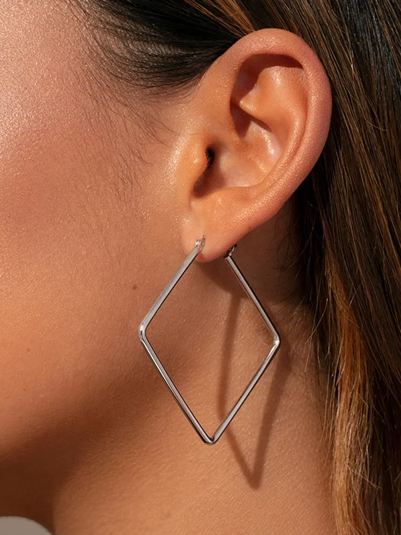 Girl Boss Hoop Earrings