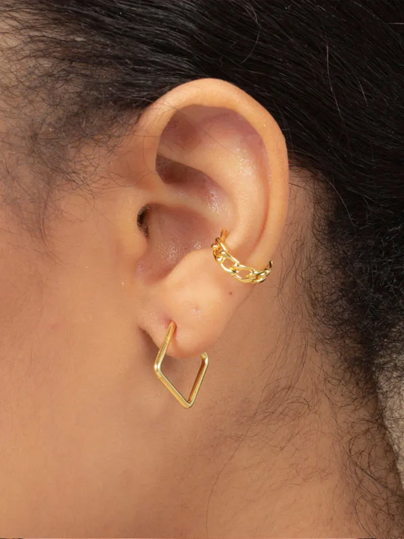 Girl Boss Hoop Earrings