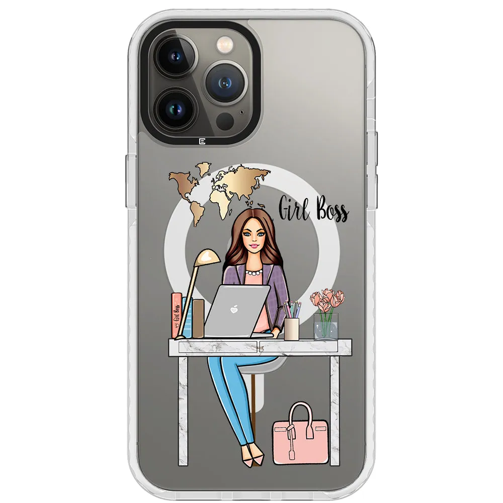 Girl Boss iPhone Case