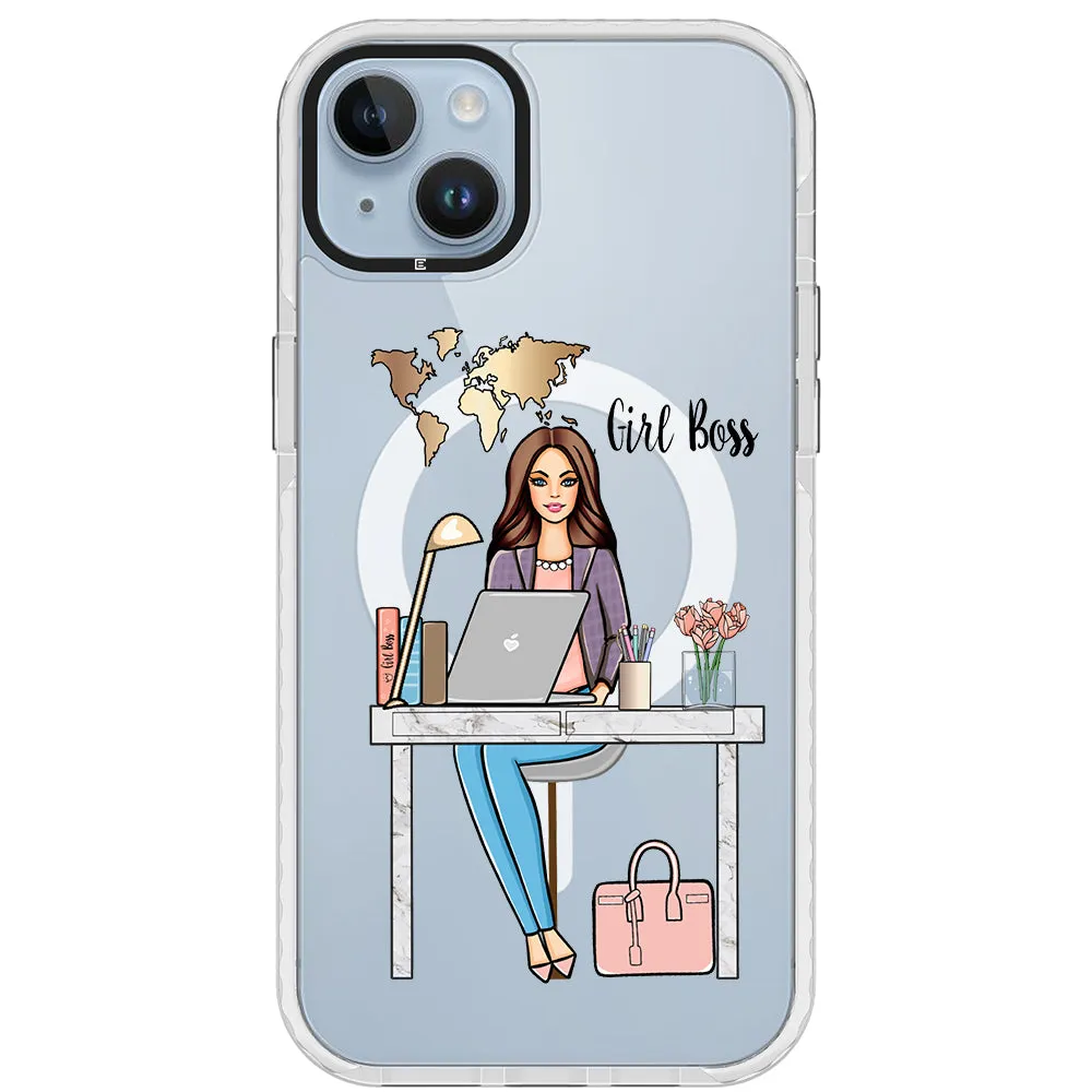 Girl Boss iPhone Case