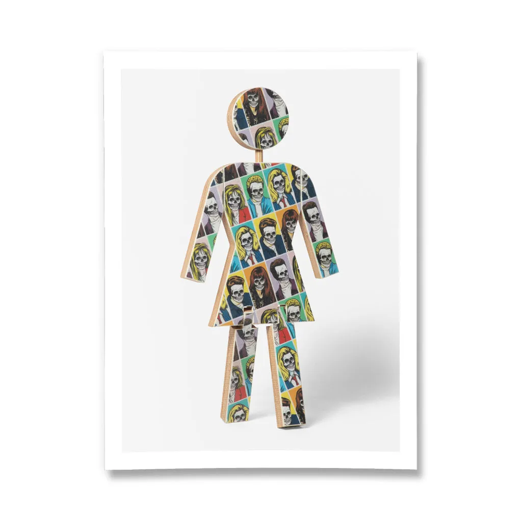 Girl Sean Cliver Modernica OG Print