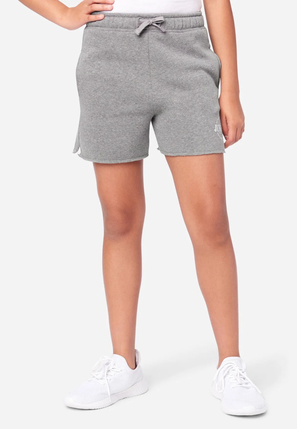 Graphic Mid-Length Jogger Shorts