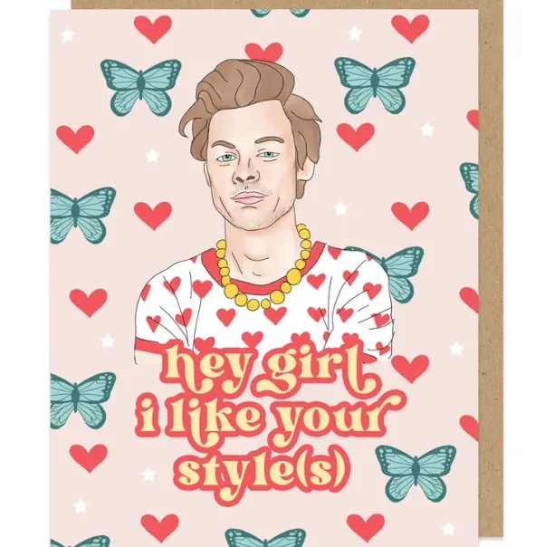 Harry I Like Your Style(s) Card