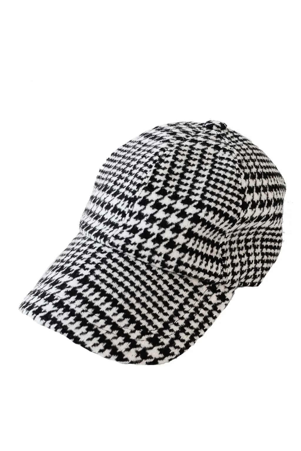 Houndstooth Baseball Cap