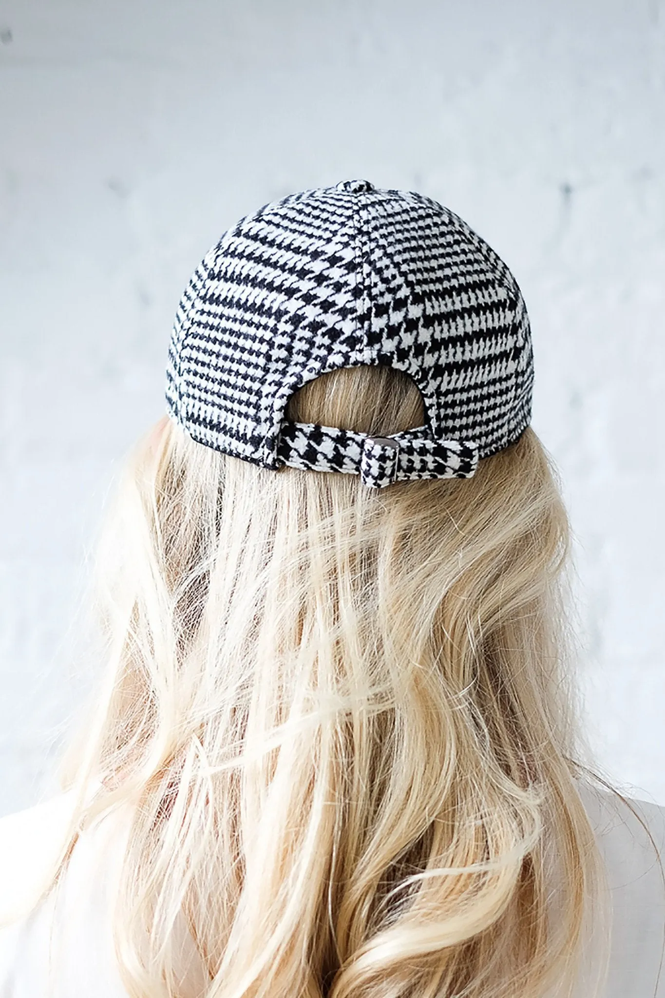 Houndstooth Baseball Cap